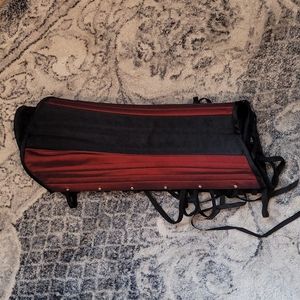 Black and Red Timeless Trends steel boned corset in size 22 (M)